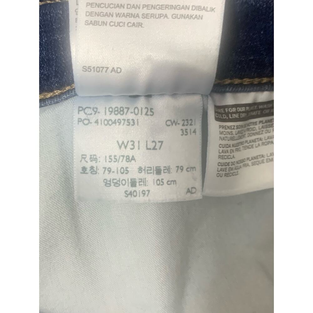 Levi's Boyfriend Stretch Classic Ankle Jeans womens size 31 X‎ 26 - Picture 9 of 9